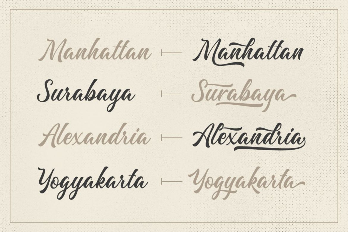 Majestika - Clean Brush Script - view 5