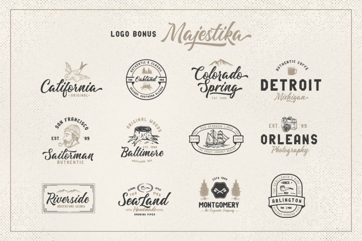 Majestika - Clean Brush Script - view 8