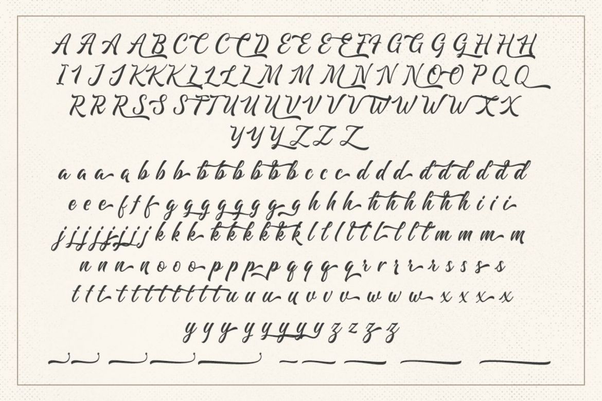 Majestika - Clean Brush Script - view 9