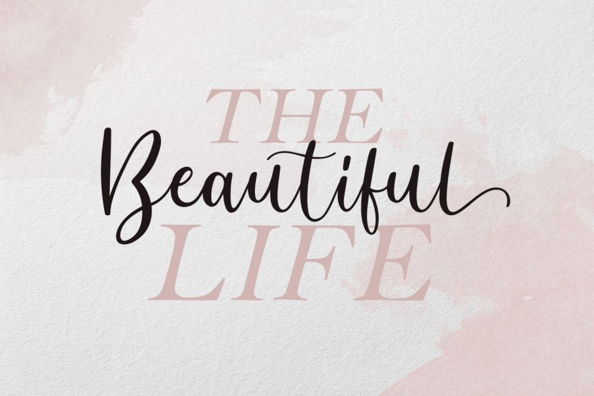 Anjani Script Modern Calligraphy alternate