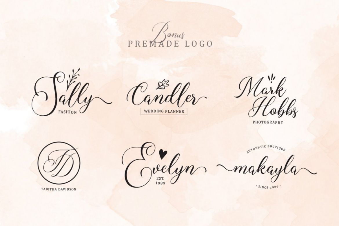 Roseville Script - view 4