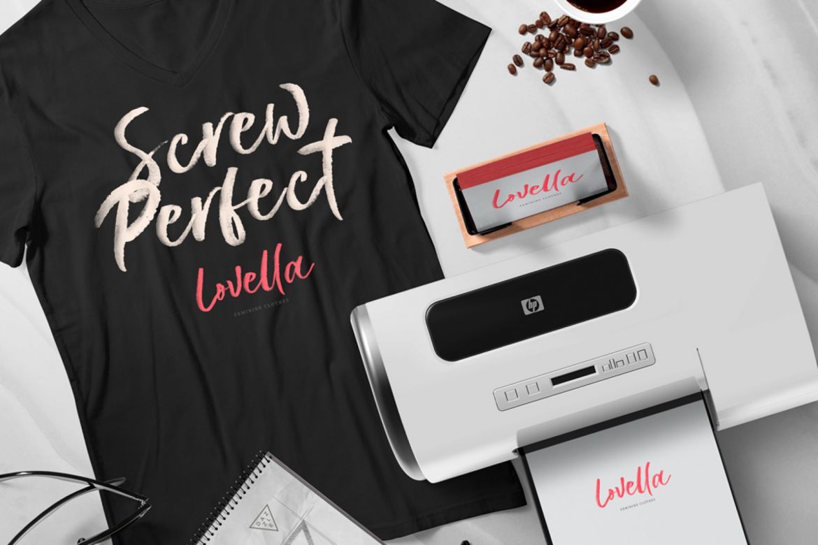 Gustolle SVG Font - view 7