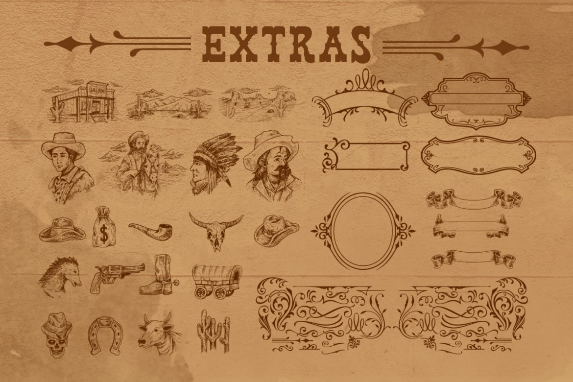 West Hood Layered Font - view 4