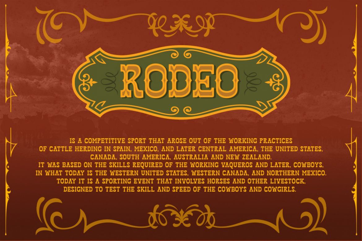 West Hood Layered Font - view 6