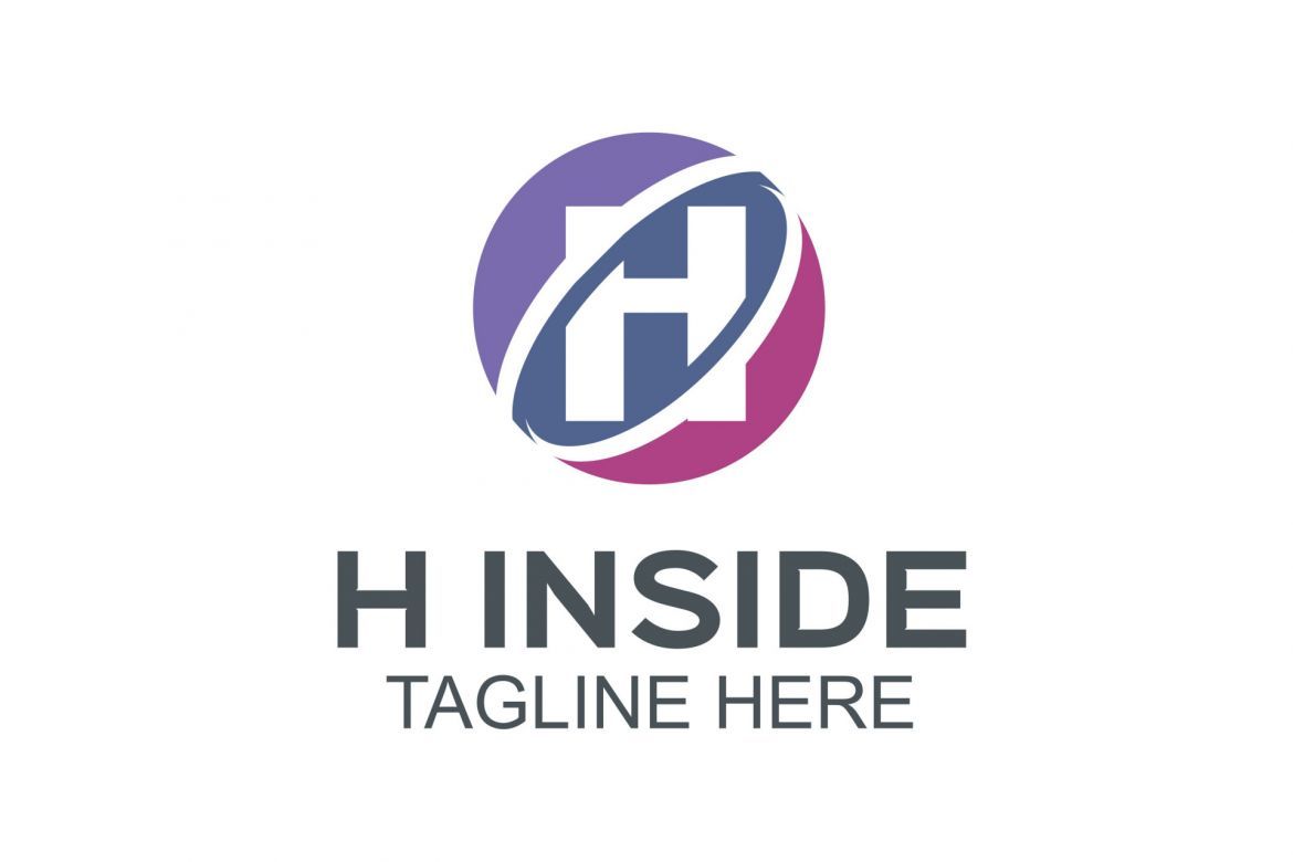 H Inside Logo - view 2