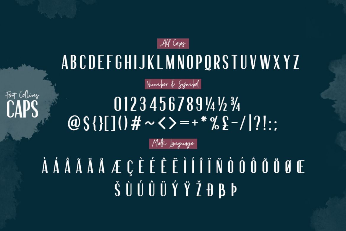 Fort Collins Font Duo - view 10