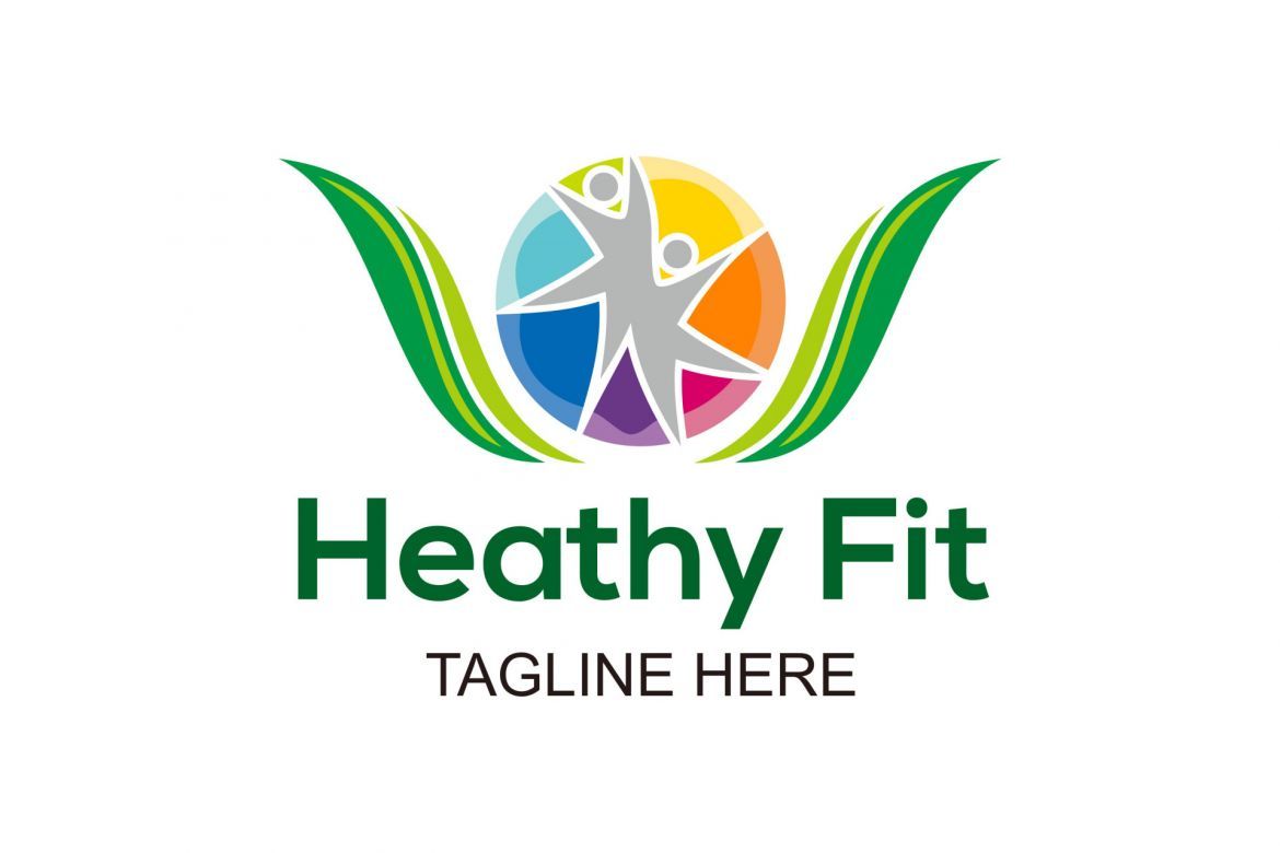 Healthy Fitness Logo alternate