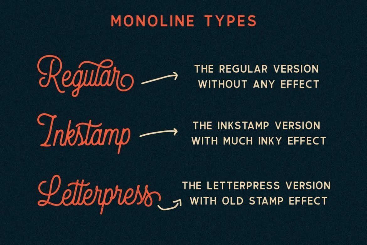 Thirdlone Font Duo & Vector Pack - view 6