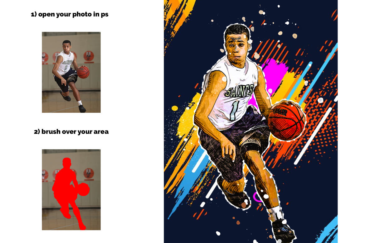 Free Color Vector Photoshop Action - view 8