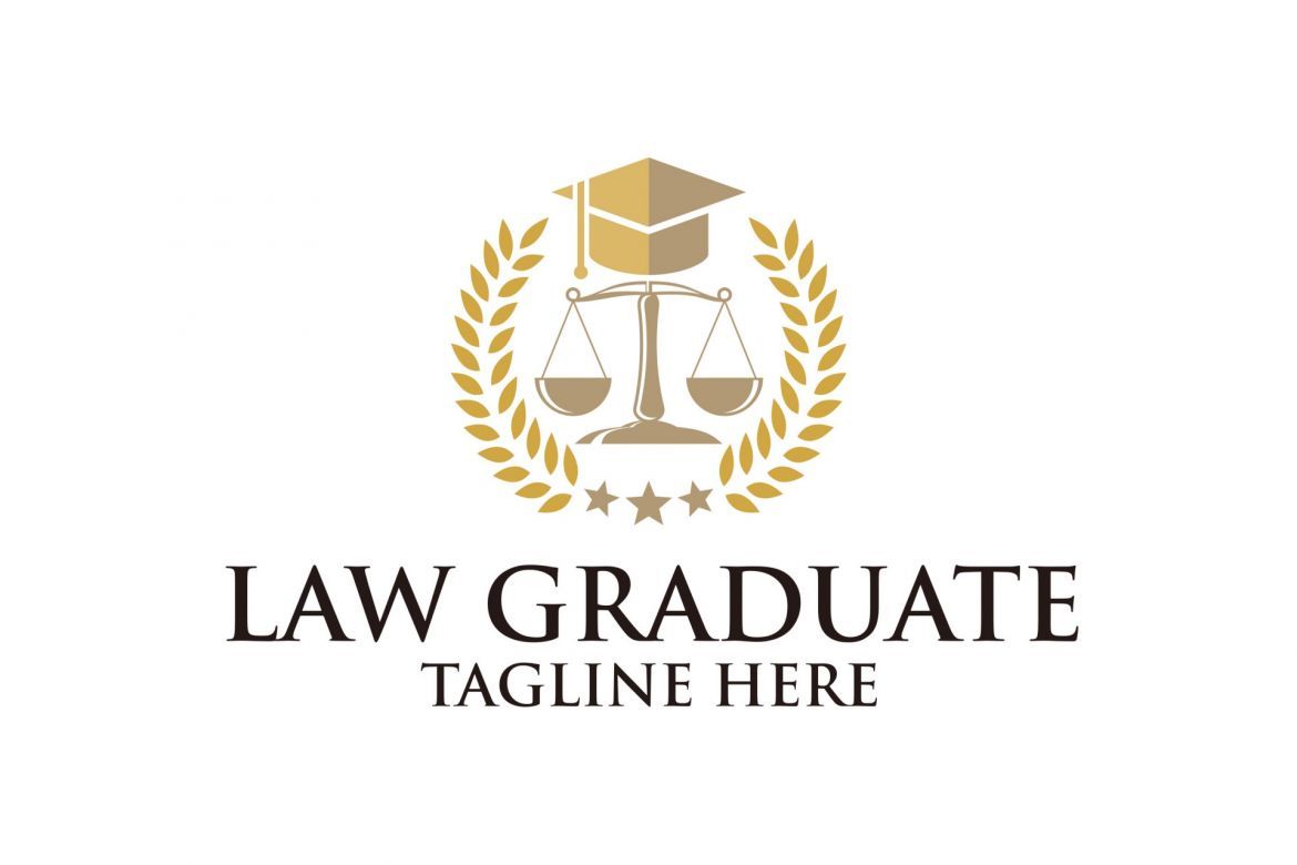 Law Graduate Logo - view 2