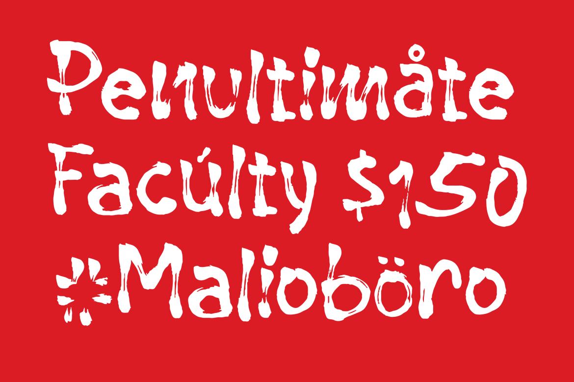 Ryujin Attack - Free Display Font - view 5