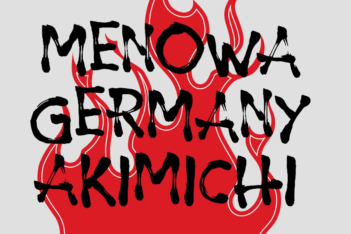 Ryujin Attack - Free Display Font alternate