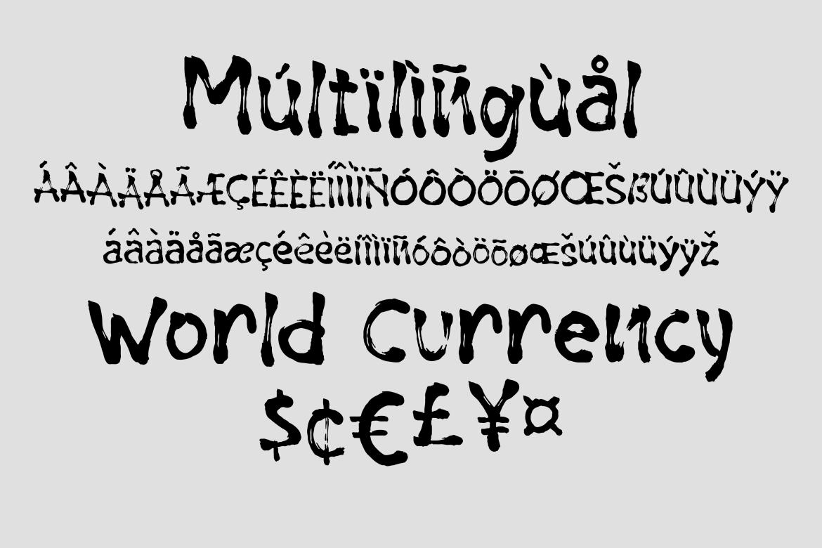 Ryujin Attack - Free Display Font - view 8