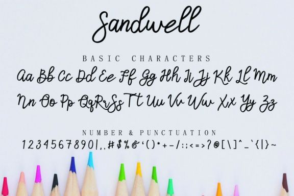 Sandwell Handwritten Script alternate