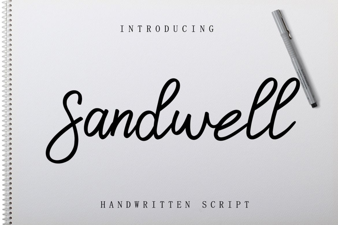 Sandwell Handwritten Script