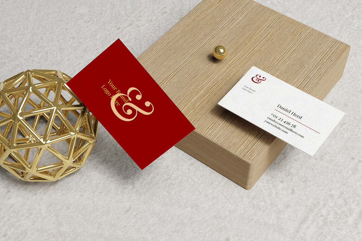 Minimal Business Card - Free Mockups - view 3