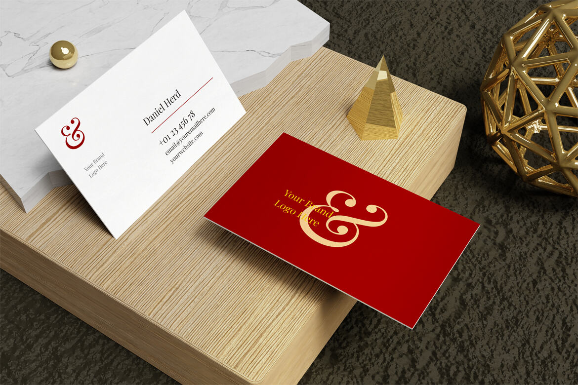 Minimal Business Card - Free Mockups alternate
