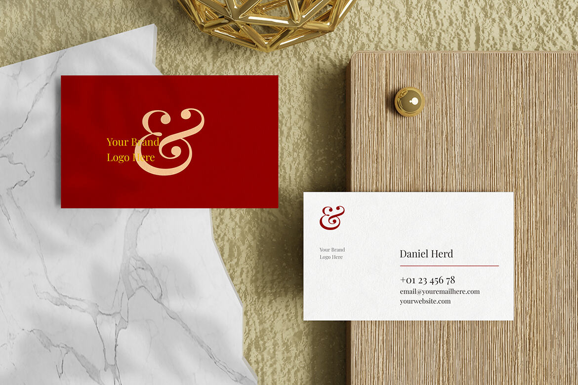 Minimal Business Card - Free Mockups - view 4