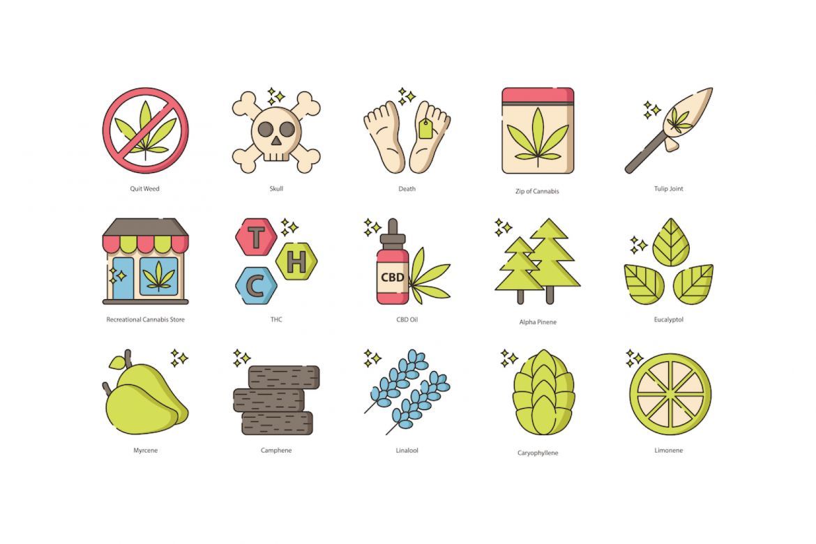 84 Marijuana & Weed Icons | Hazel - view 4