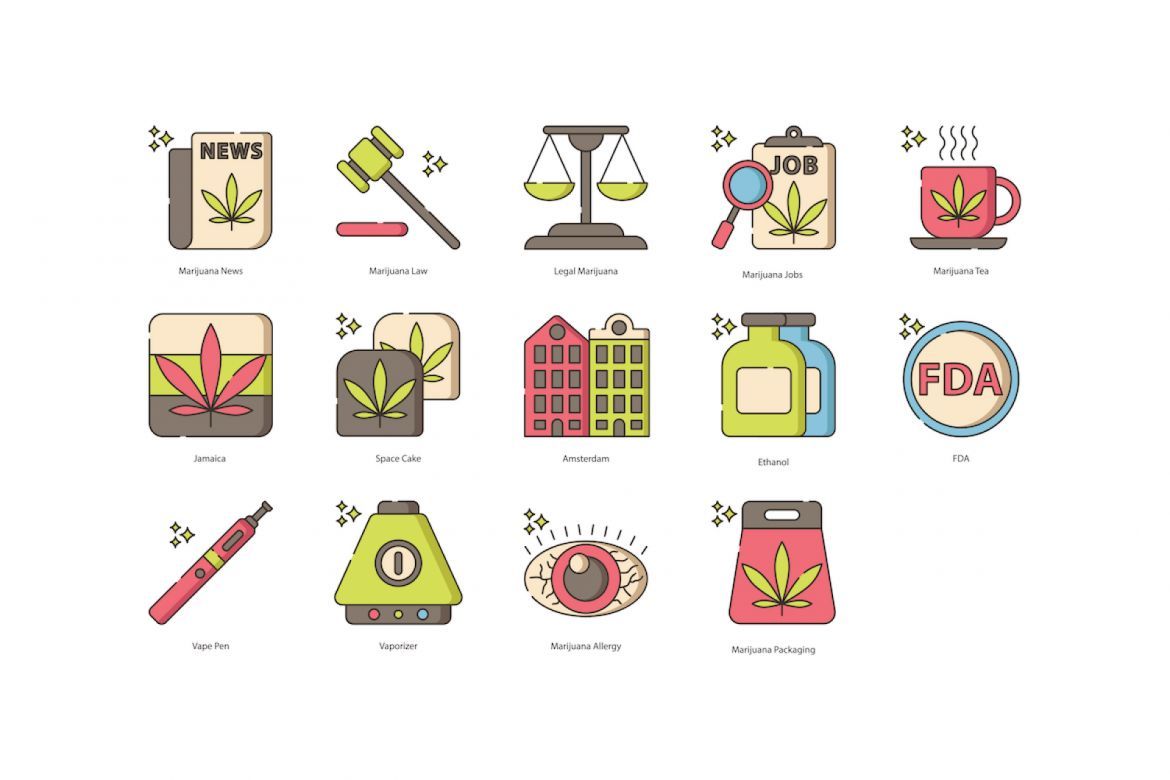 84 Marijuana & Weed Icons | Hazel - view 6