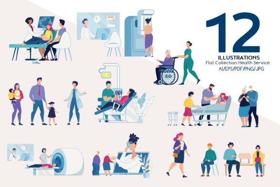 Health Service Flat Collection