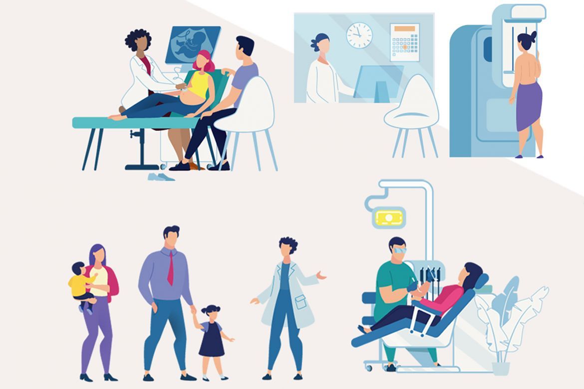 Health Service Flat Collection alt