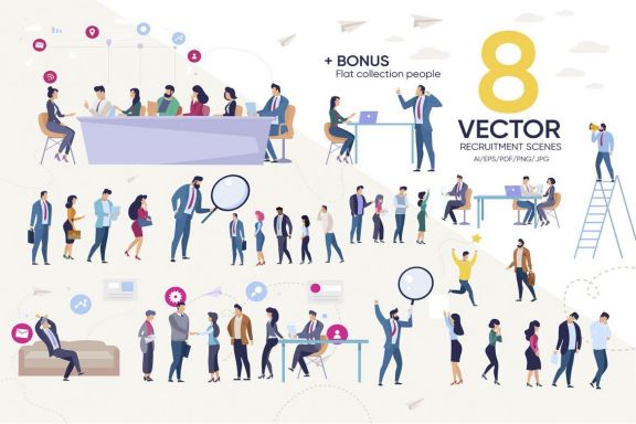 Vector Recruitment Scenes