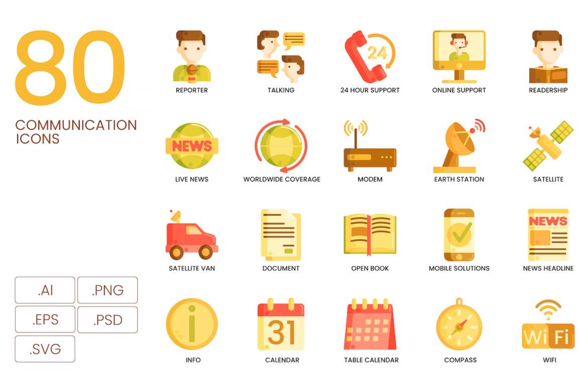 900+ Icons - Caramel Vector Bundle - view 3