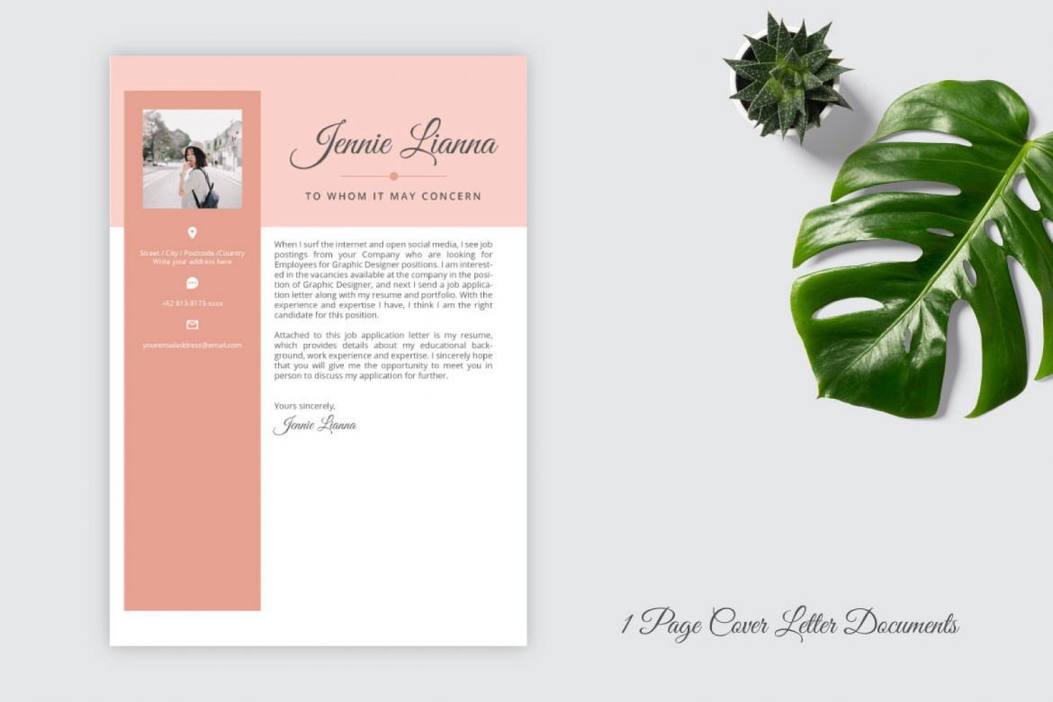 Jennie Resume Template - view 4