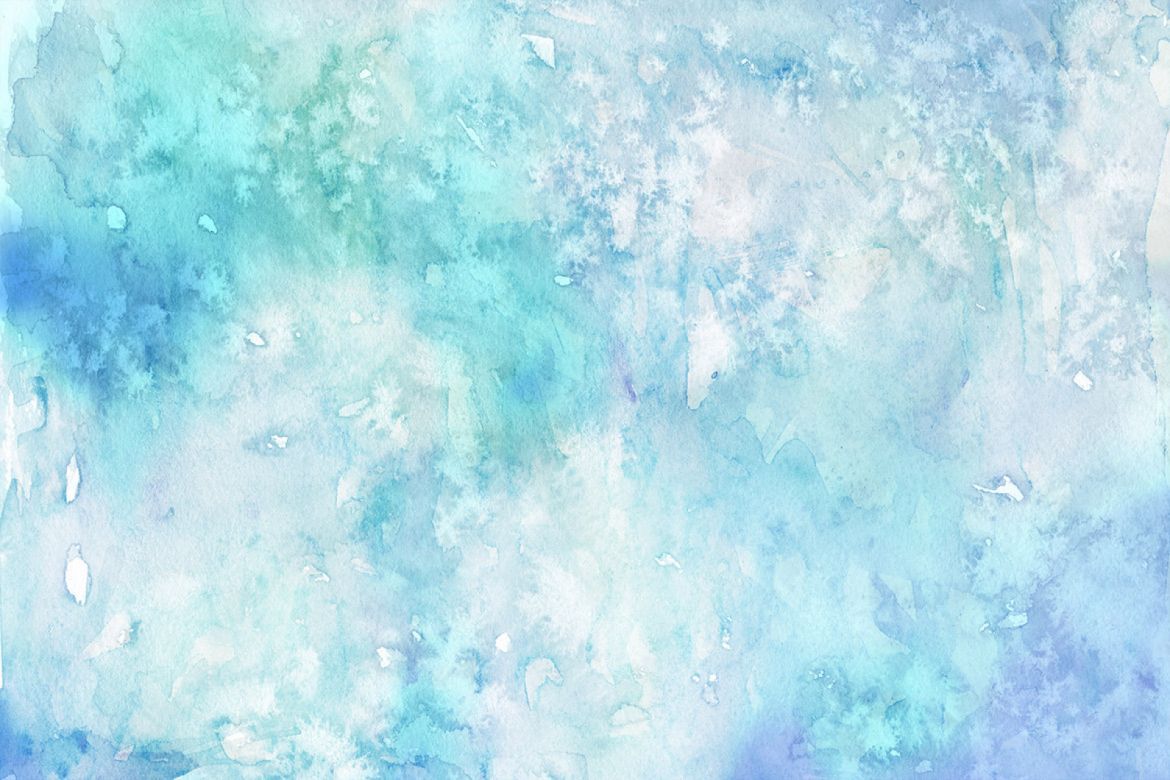 Winter Watercolor Backgrounds alternate
