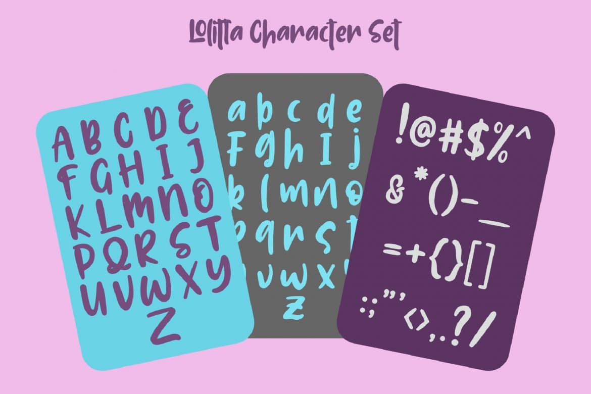 Lolitta - Cute Fonts - view 3