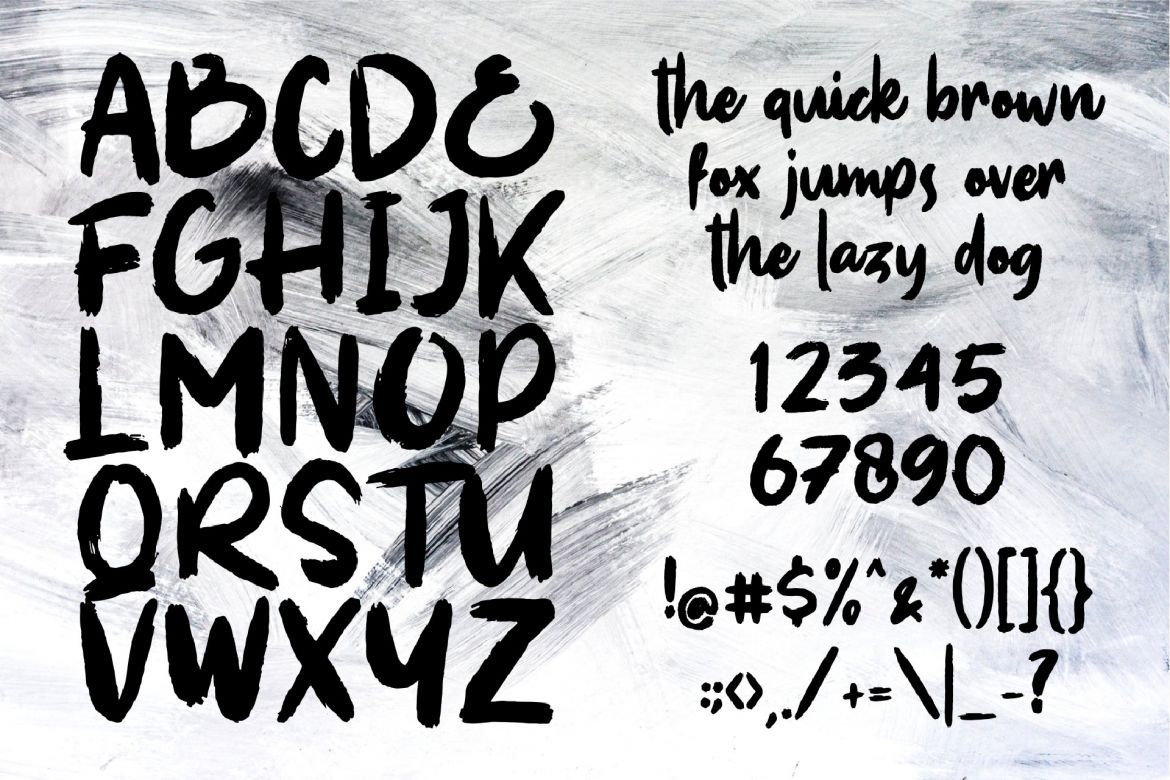 Soul Paint - Handbrush Font - view 6