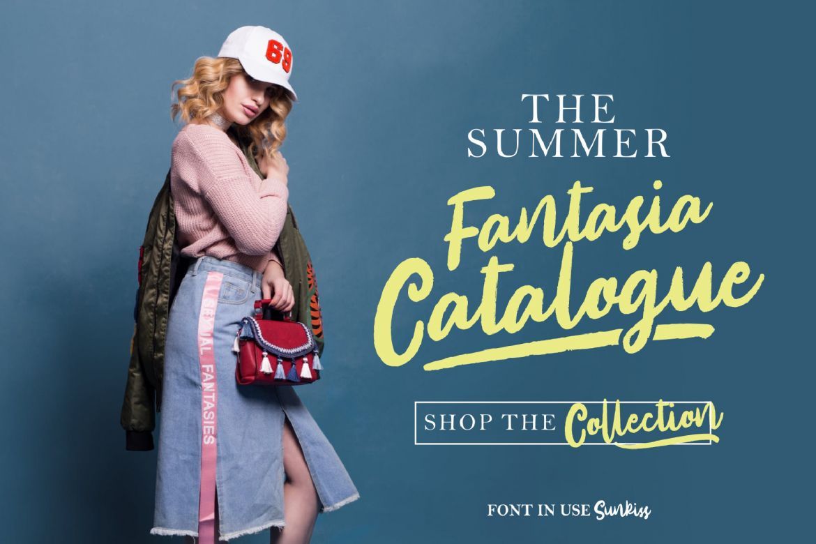 Sunkiss - Handbrush Script - view 3