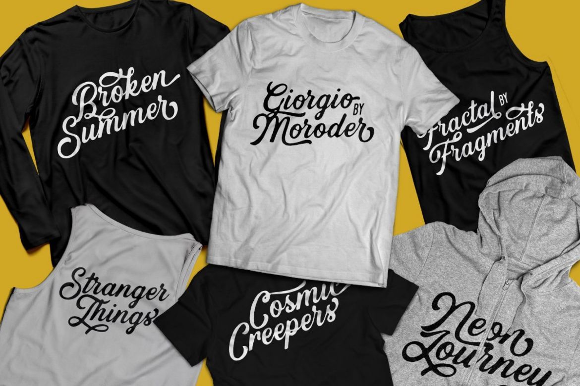 Hipsterious Typeface - view 3