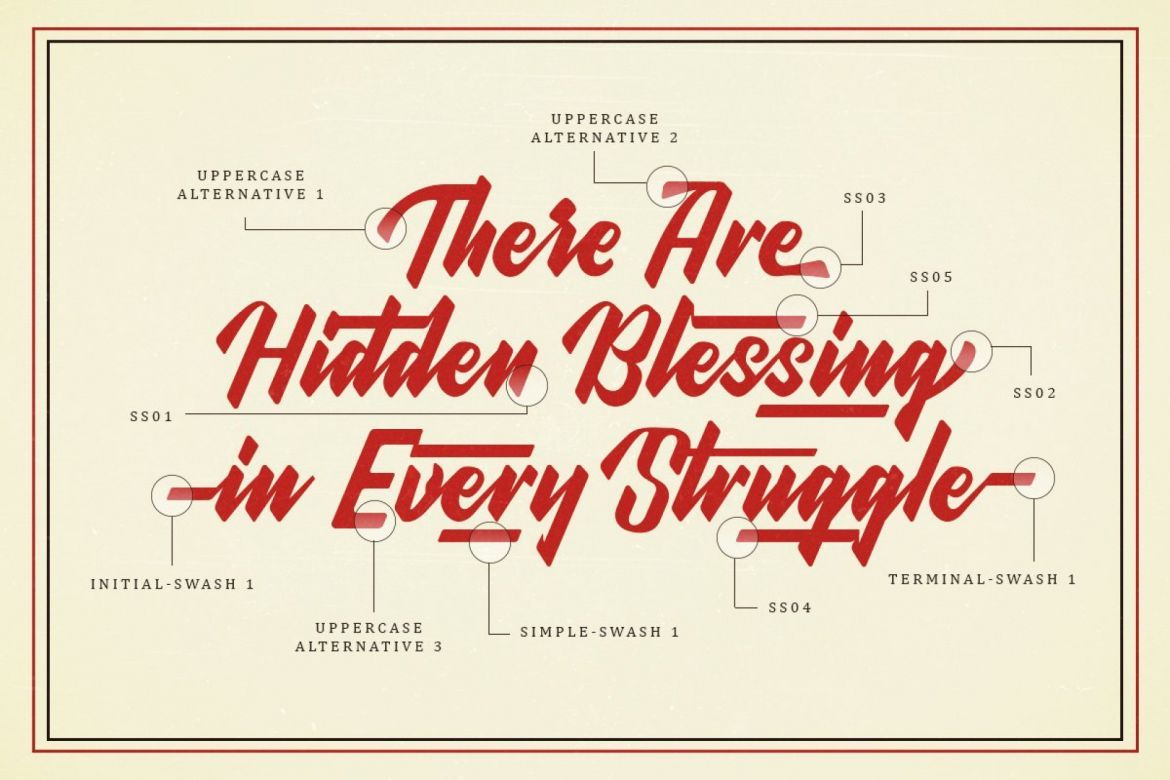 Wonder Stark Font alternate