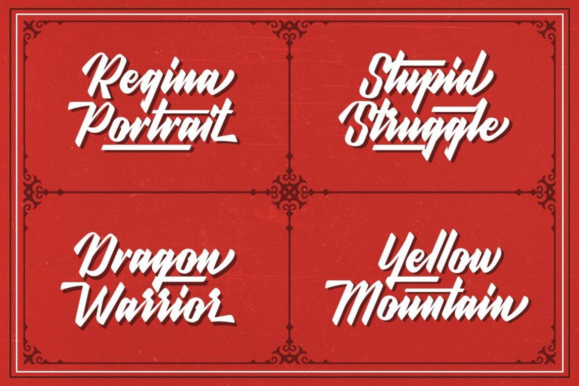 Wonder Stark Font - view 5