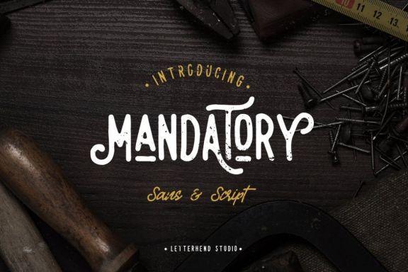 Mandatory Font Duo