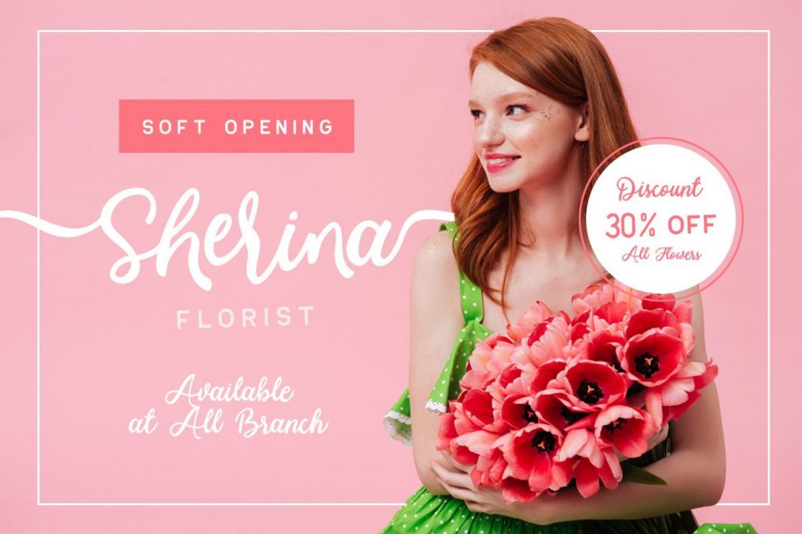 Modesta Script - view 3