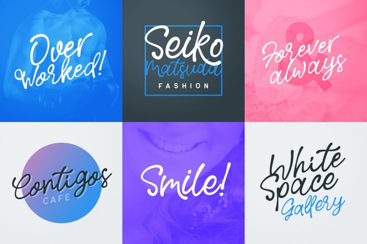 Rose Colored Script - view 3