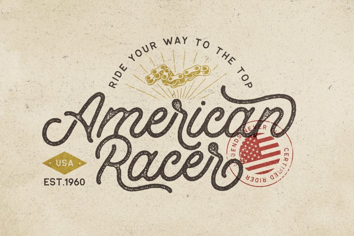 Retrology - a retro monoline script alternate