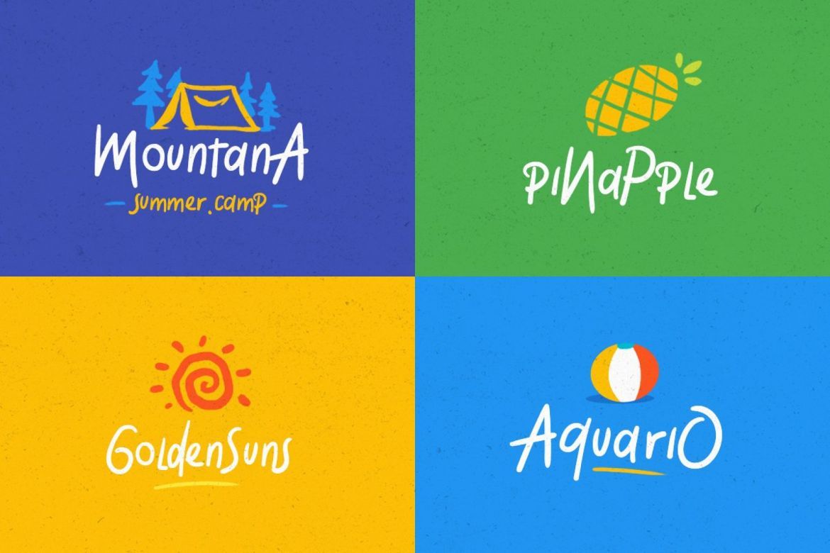 Holiday Font - view 4