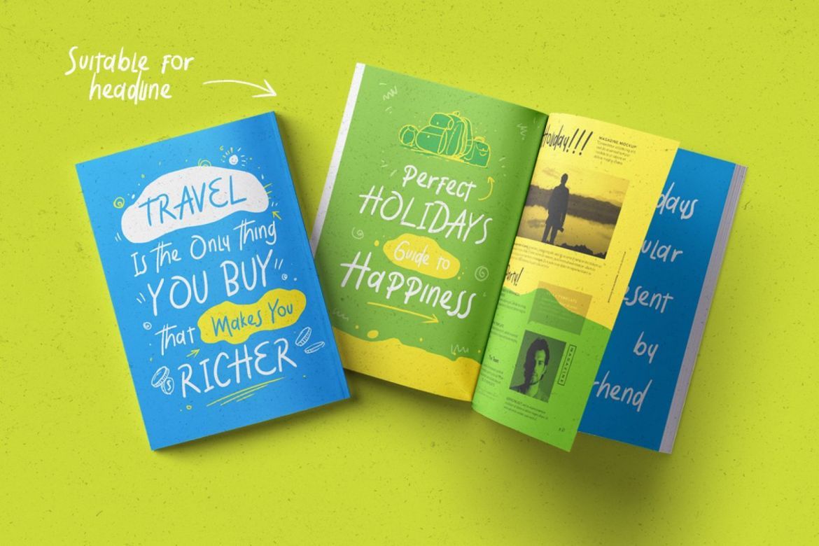 Holiday Font - view 6