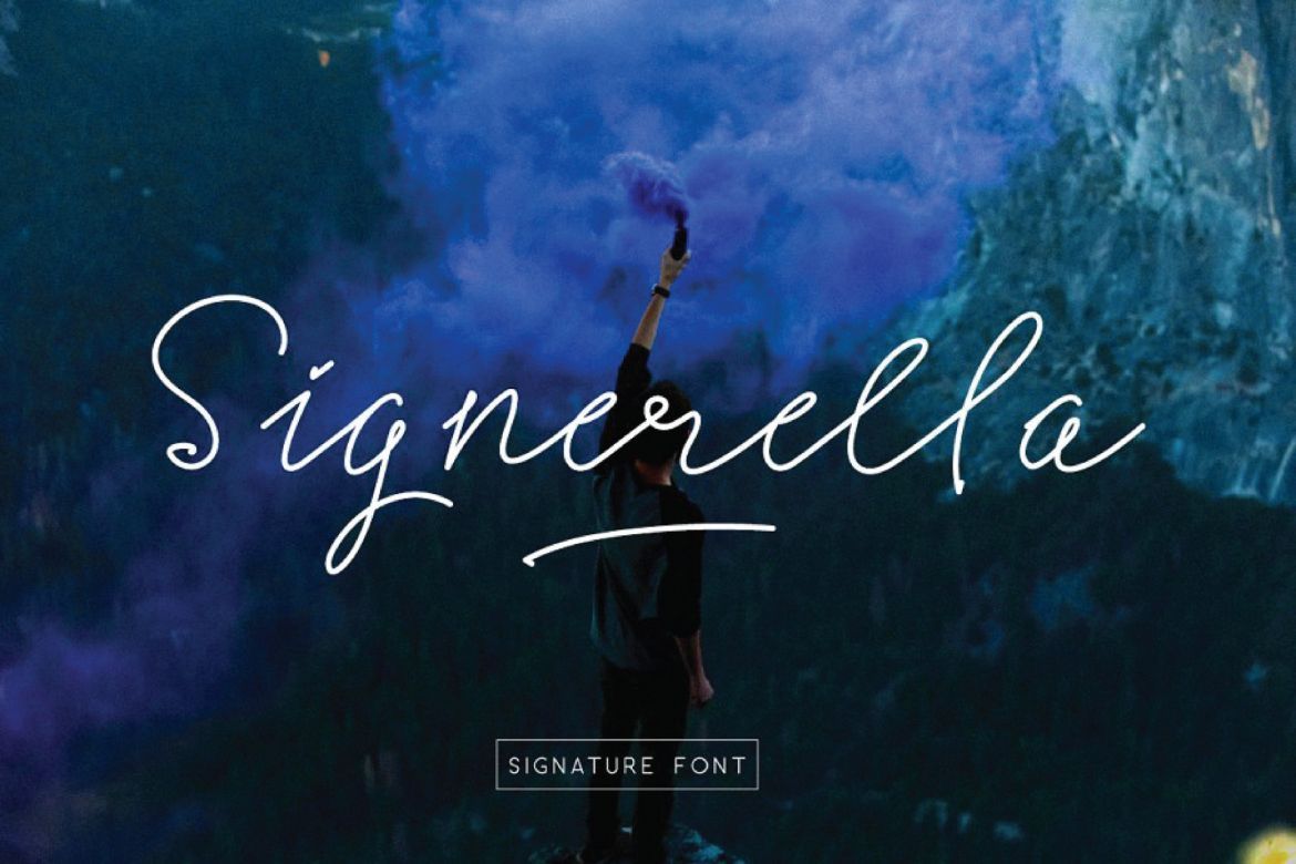 Signerella Font Duo - view 6