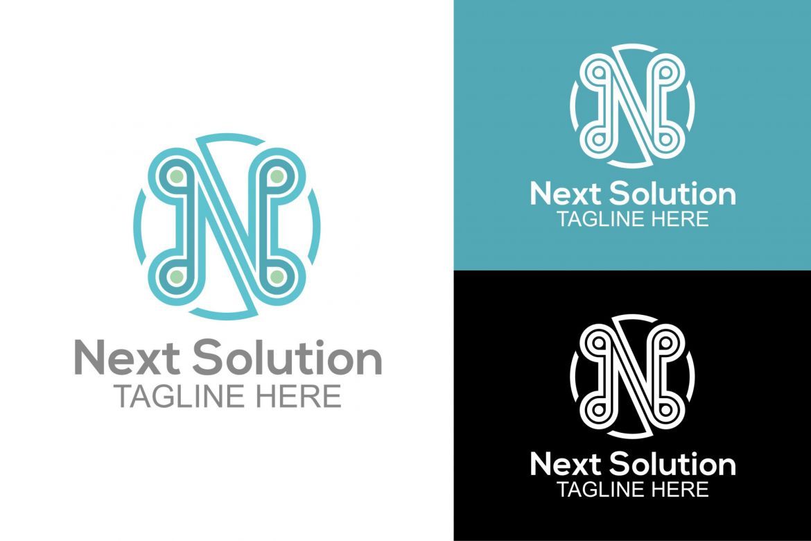 Next Solution Logo - view 2
