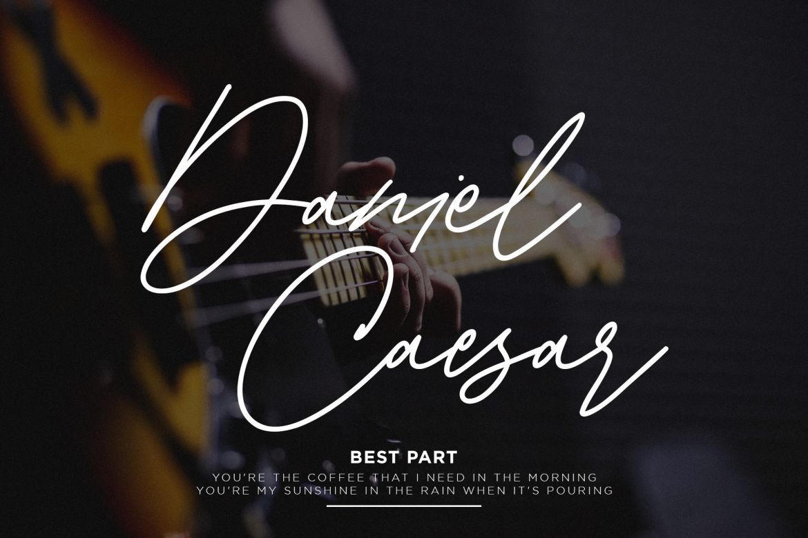 Mackmoore Signature Font alternate