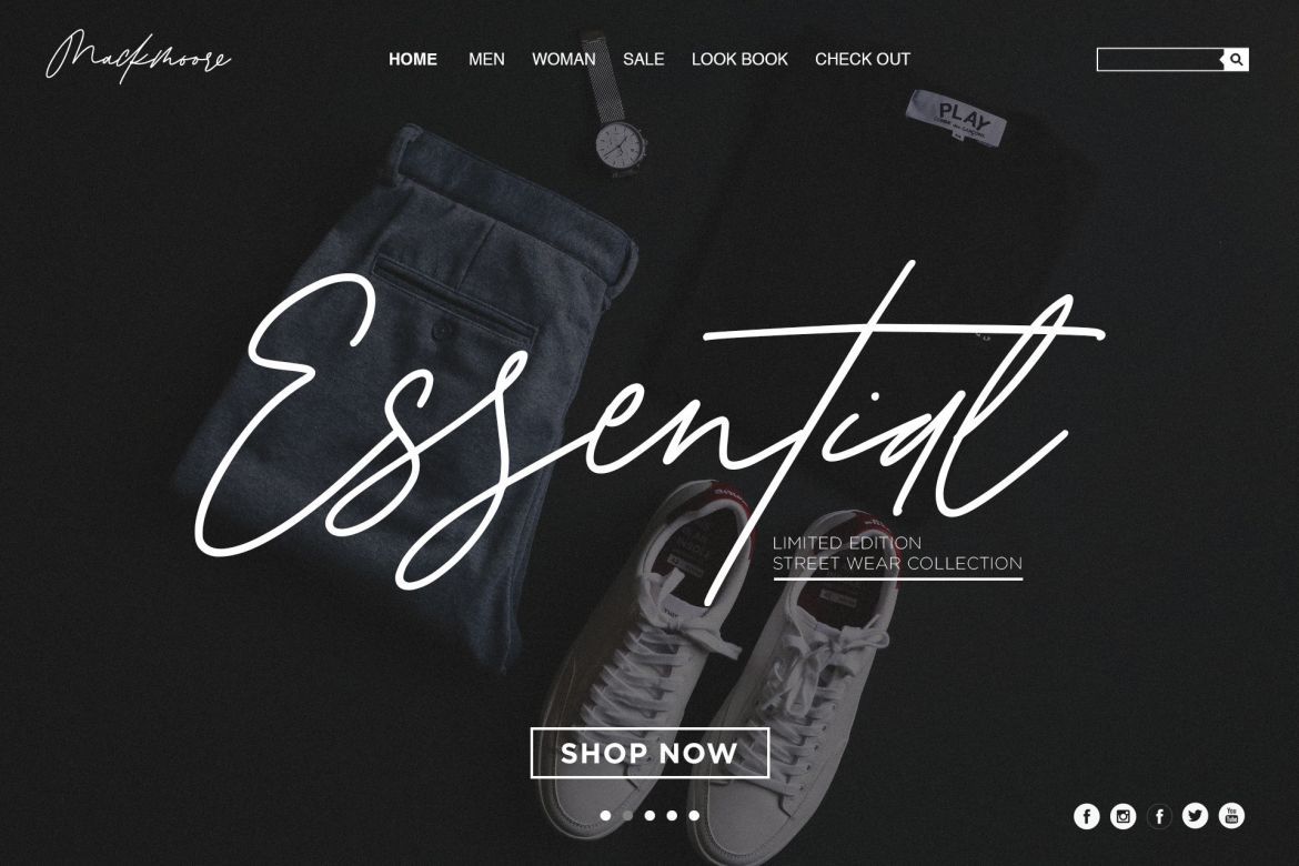 Mackmoore Signature Font - view 7