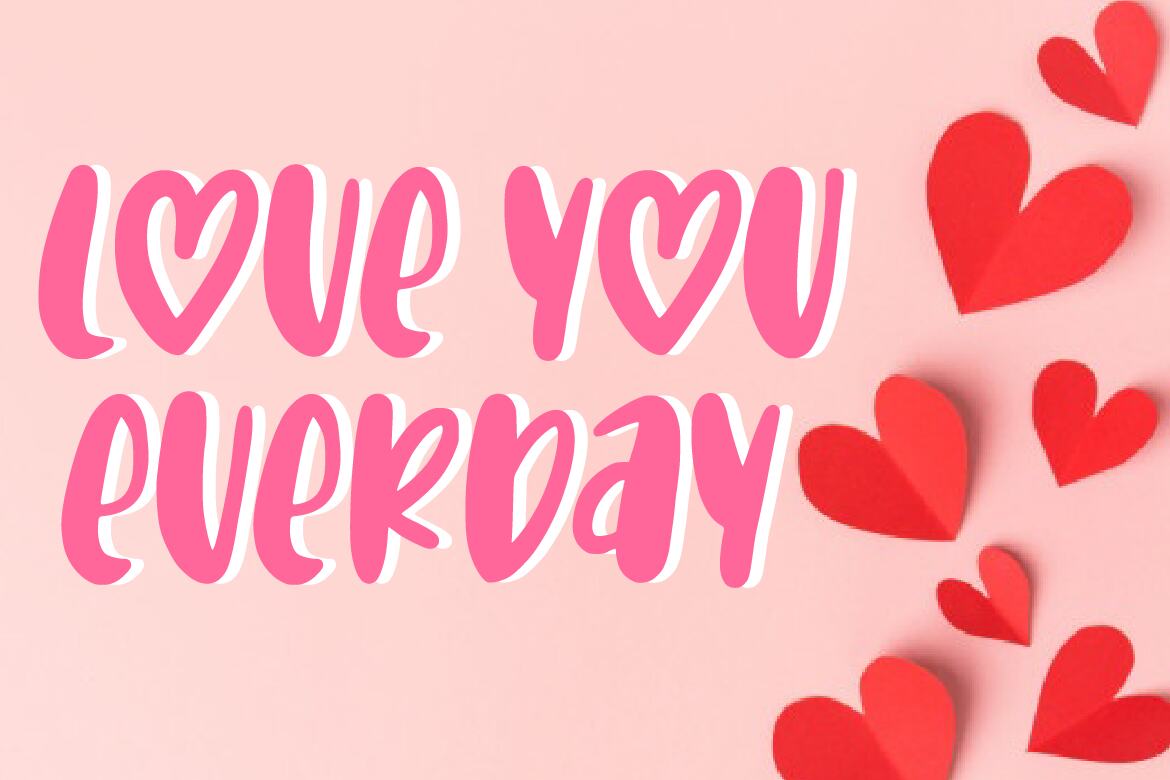 Lover Loves - Free Font alt