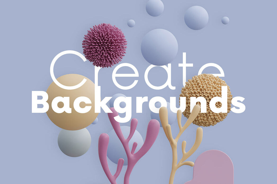 Free Abstract 3D Scene Creator - view 4