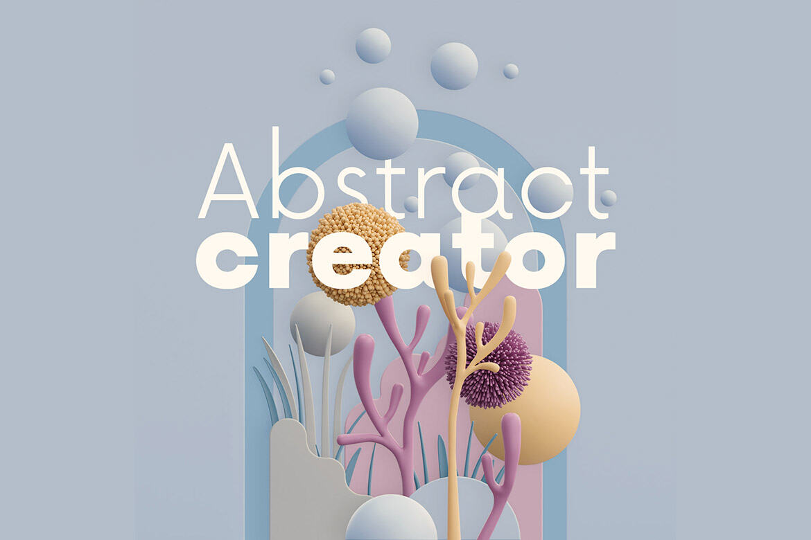 Free Abstract 3D Scene Creator alternate