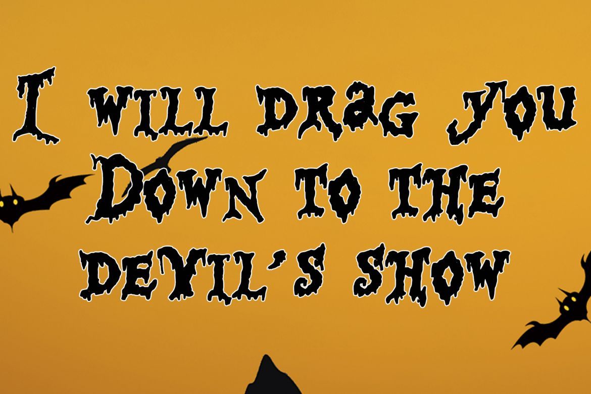 Happy Halloween Font - view 4